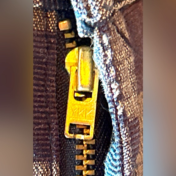 FENDI $1500 JEANS Jacquard Check Logo 8/10 (IT47) 32”waist - Picture 9 of 13